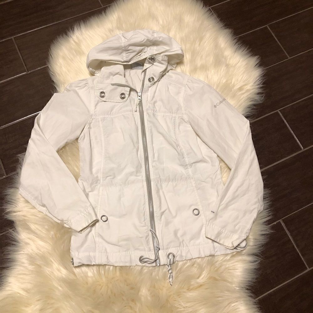 Columbia ivory utility jacket XS